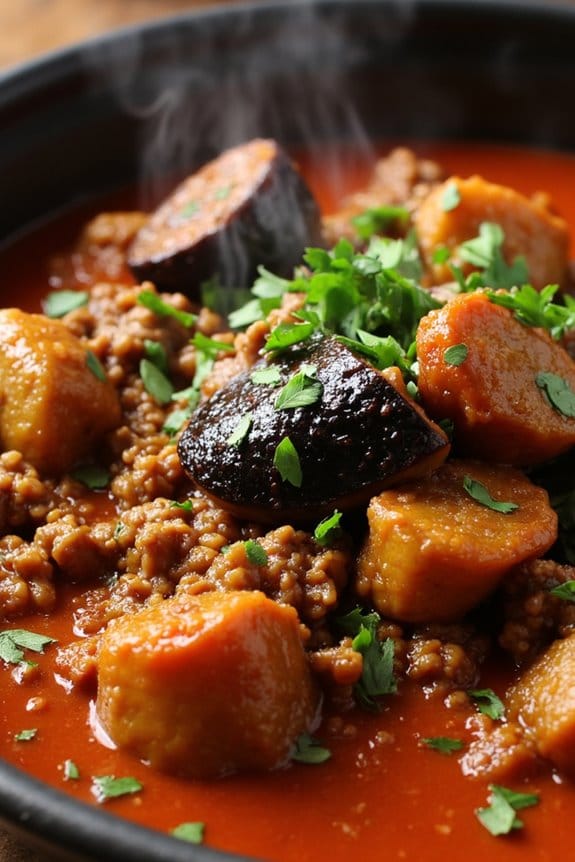 lamb and eggplant stew