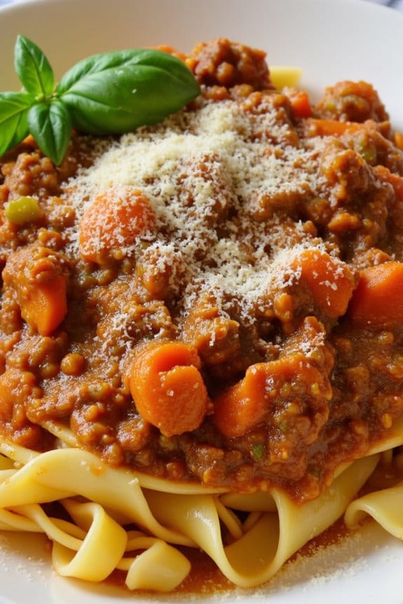 lamb bolognese comforting family meal