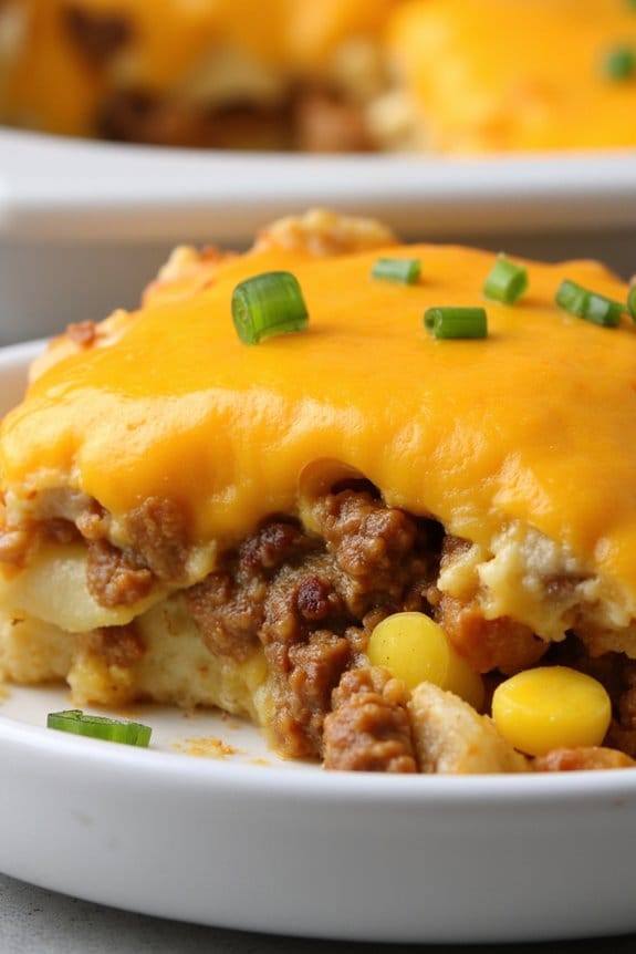 layered slow cooker casserole