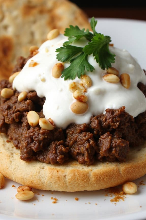 lebanese lamb fatteh recipe