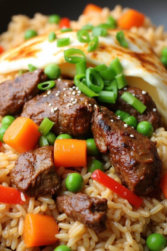 leftover lamb fried rice