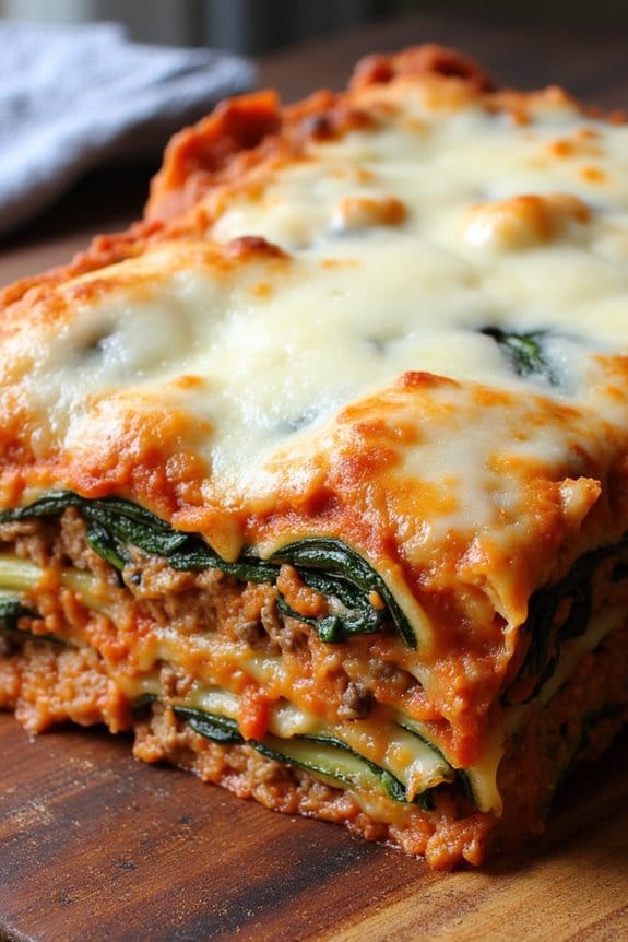low carb crockpot lasagna recipe