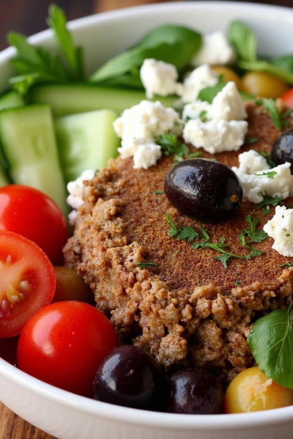 mediterranean lamb bowl recipe