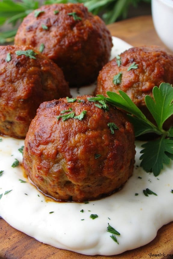 mediterranean lamb meatballs recipe