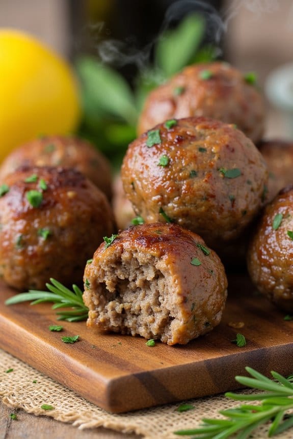 mediterranean lamb meatballs recipe