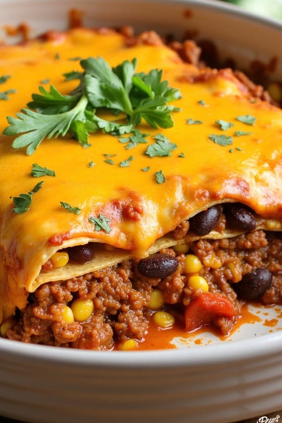 mexican casserole with spices