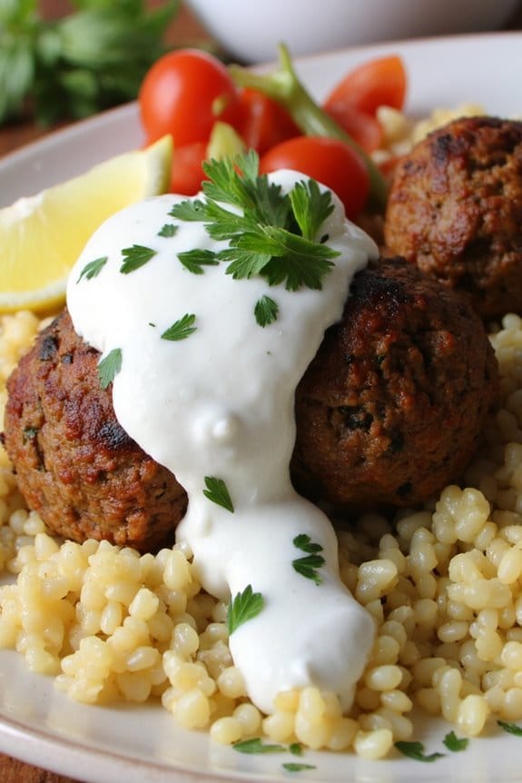 moroccan lamb meatballs recipe