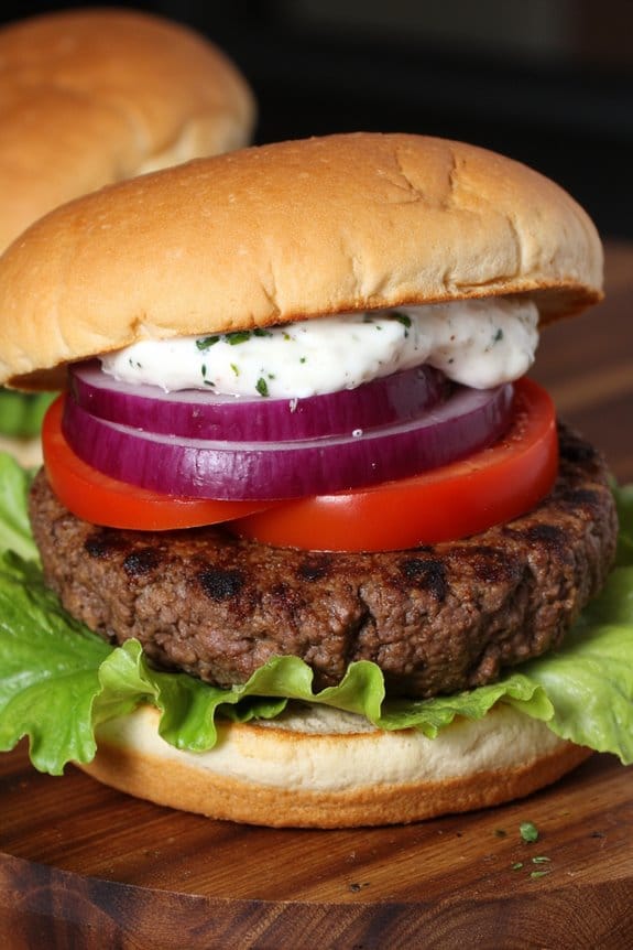 moroccan spiced lamb burgers