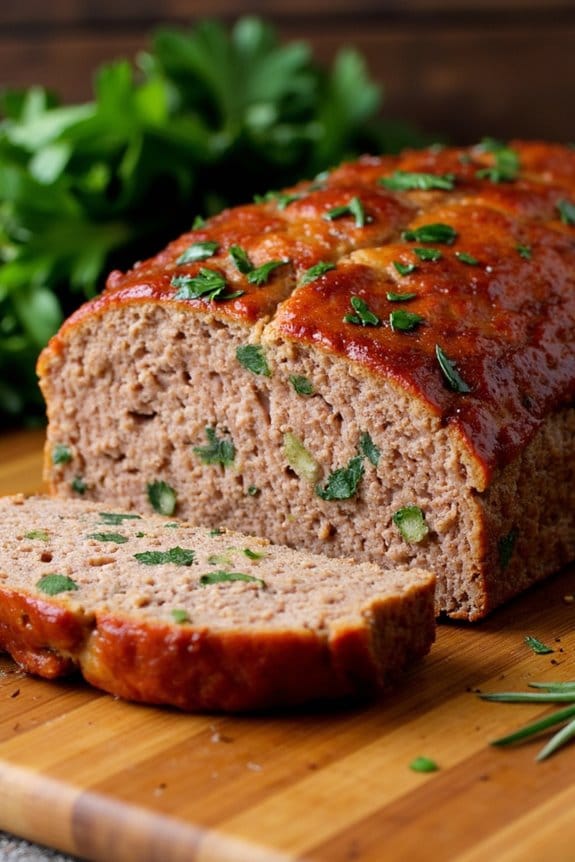 nutritious mediterranean lamb meatloaf