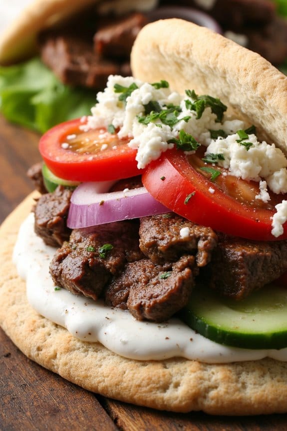 quick and easy greek gyros