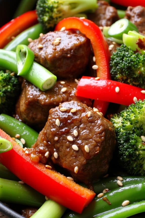 quick and flavorful lamb stir fry