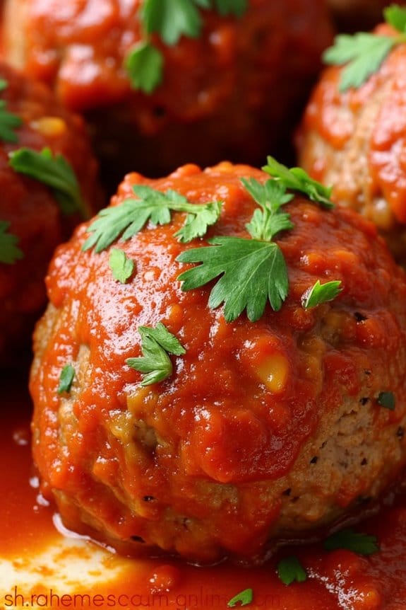 savory slow cooked meatballs recipe
