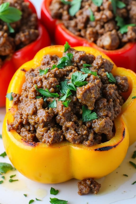 savory stuffed bell peppers