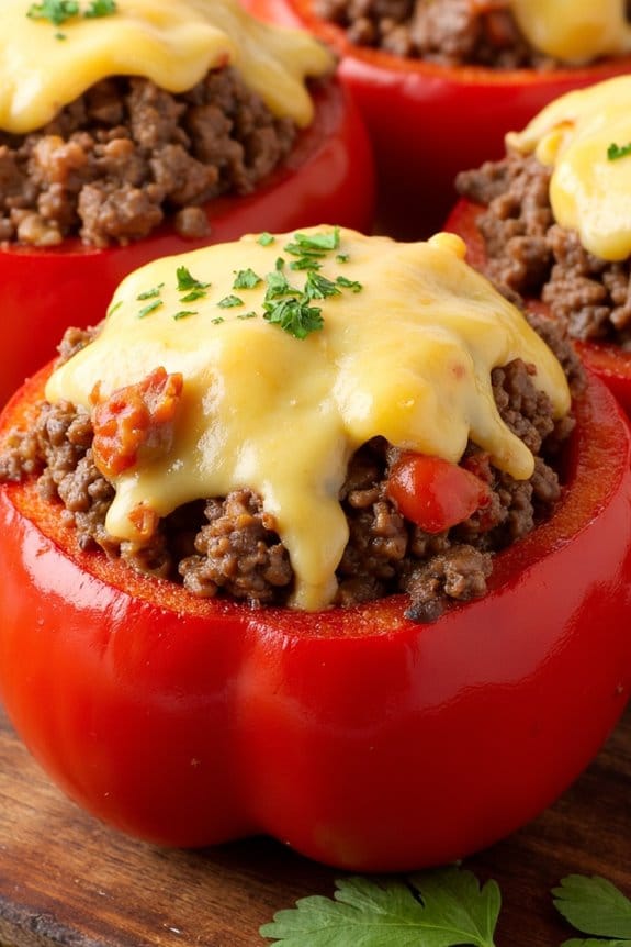 savory stuffed bell peppers recipe