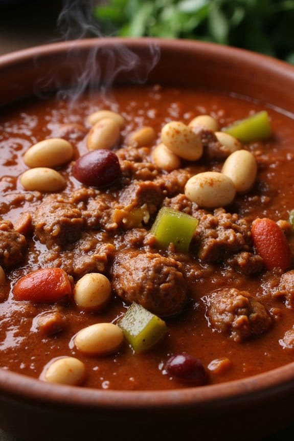 slow cooked cowboy chili perfection
