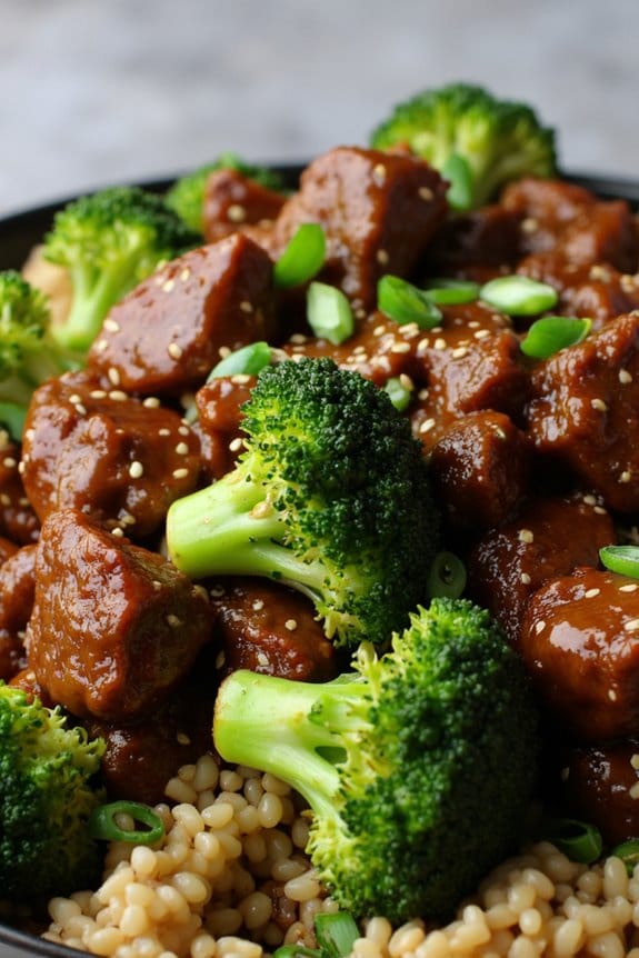 slow cooker beef broccoli