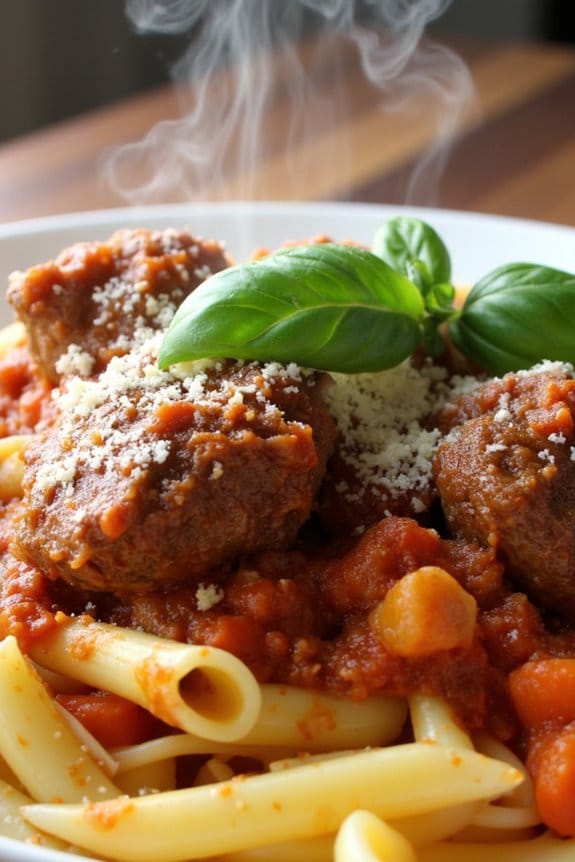 slow cooker lamb ragu