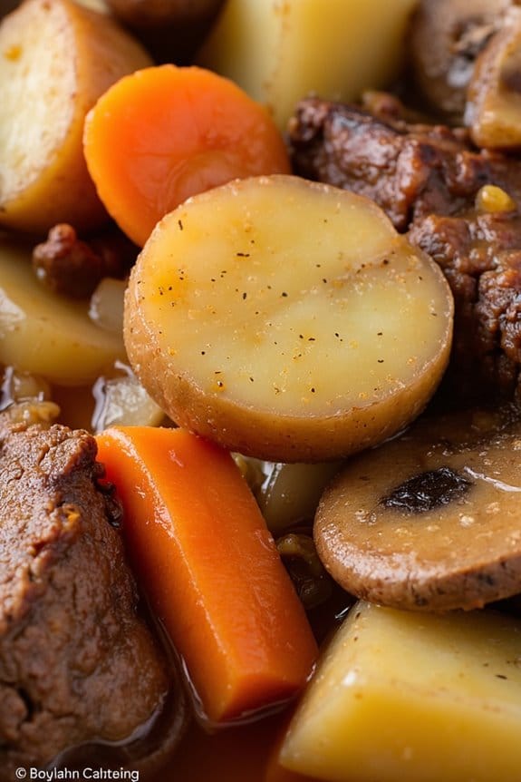 smoked brisket crockpot stew