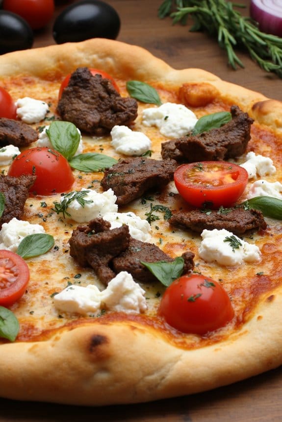 spiced lamb pizza recipe