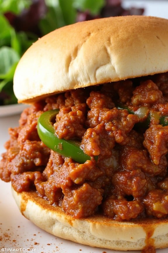 spicy slow cooker sloppy joes