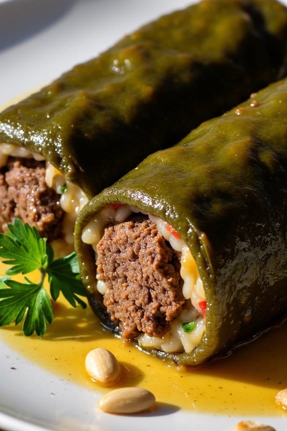 stuffed grape leaves recipe