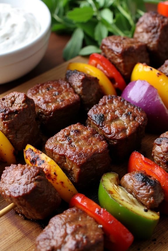 transform leftovers into kebabs