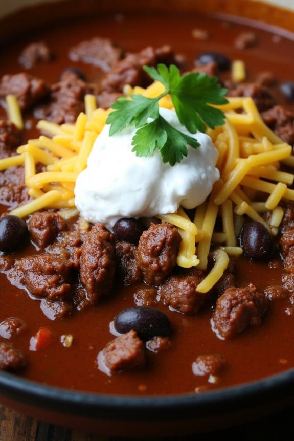 unique sweet smoky chili