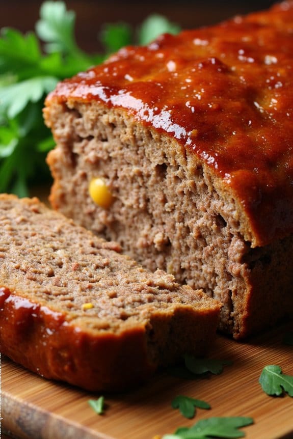 comforting cheddar beef meatloaf