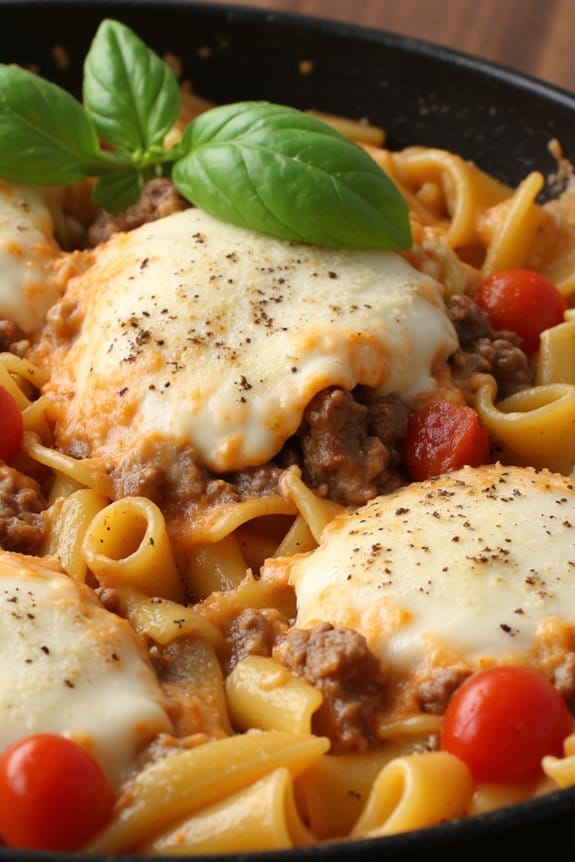 comforting one pan pasta dish