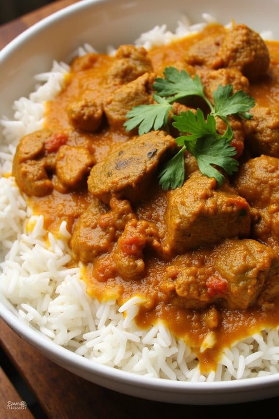 delicious indian beef curry