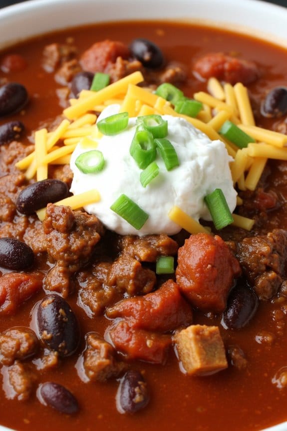 effortless instant pot chili