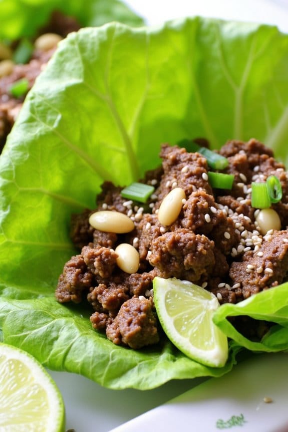 flavorful healthy lettuce wraps