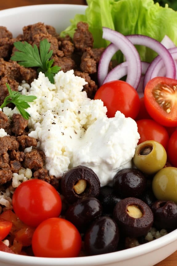 greek beef bowl delight