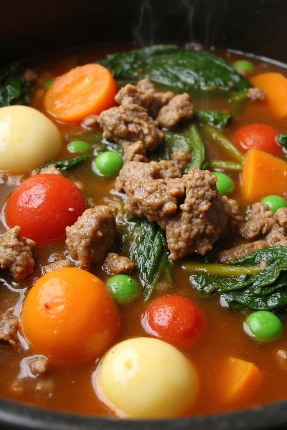 hearty beef vegetable soup