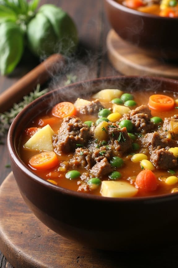 hearty beef vegetable soup