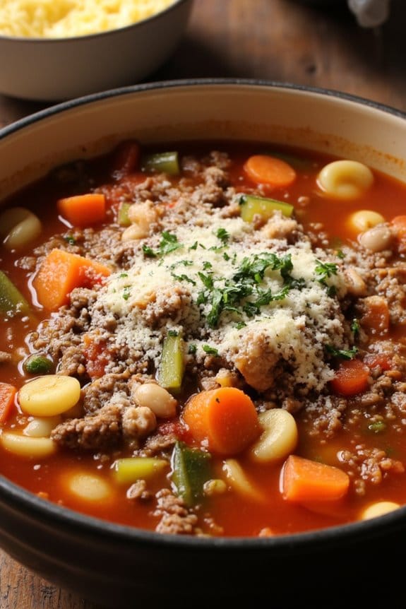 hearty beef vegetable soup