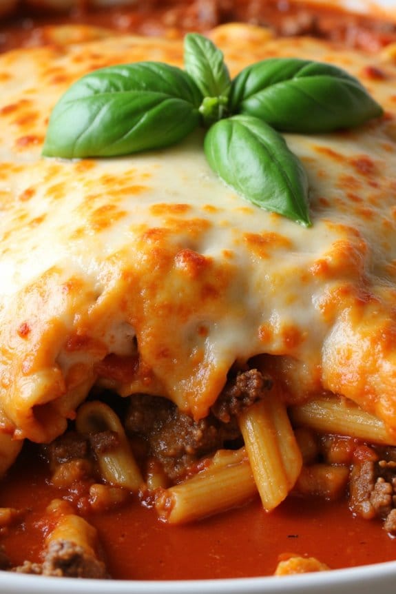 hearty italian beef casserole