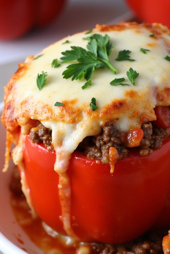 hearty stuffed bell peppers