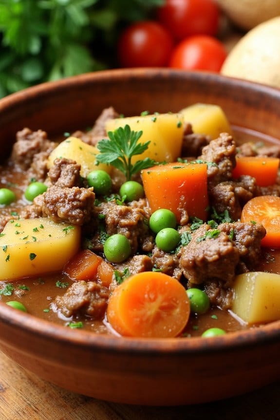 nutritious beef vegetable stew