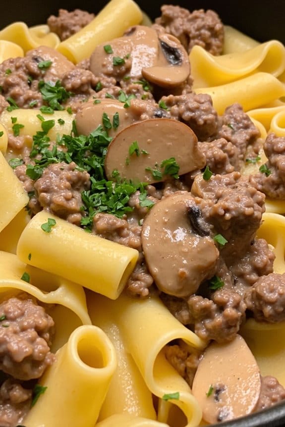 one pot beef stroganoff recipe