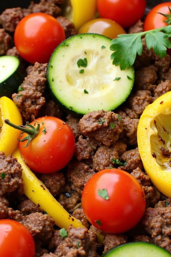 quick and healthy skillet meal