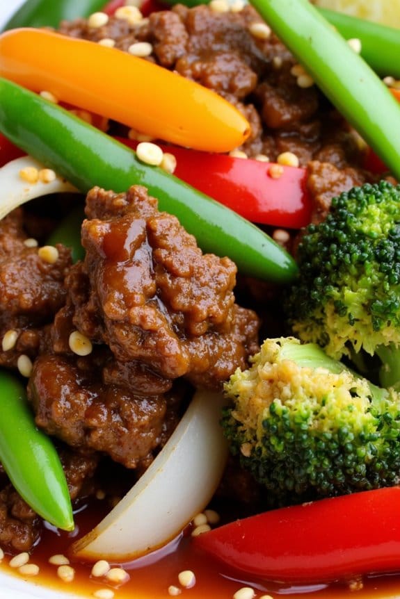 quick beef vegetable stir fry