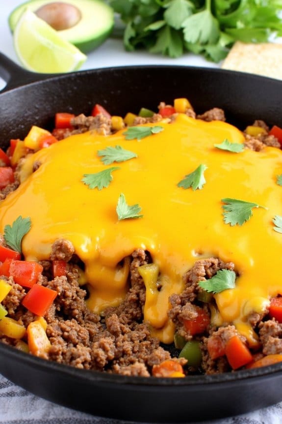 quick low carb skillet meal