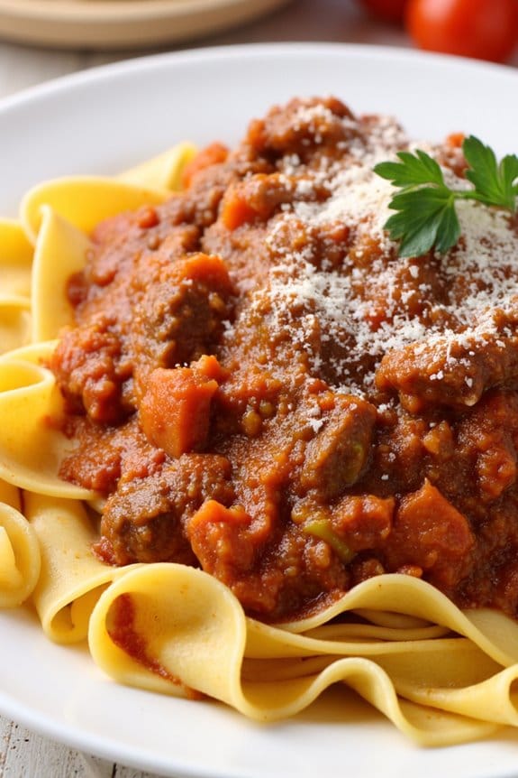 rich hearty italian sauce