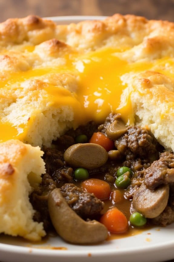 savory mushroom shepherd s pie
