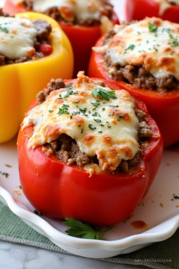 savory stuffed bell peppers
