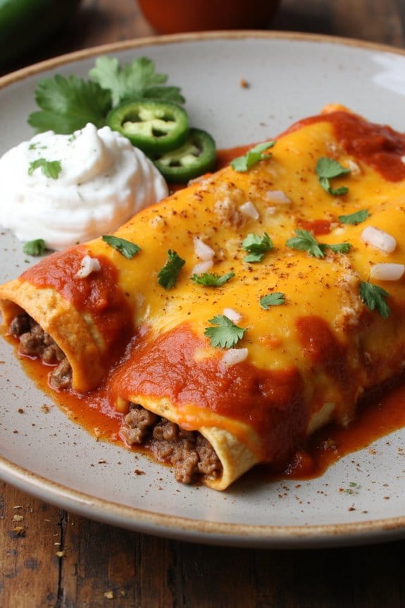 spicy beef enchiladas recipe