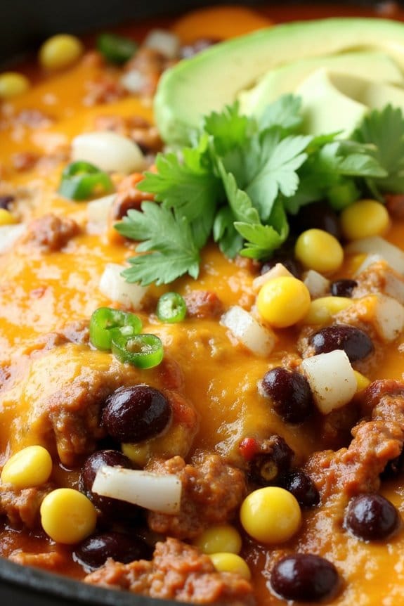 tex mex beef skillet recipe