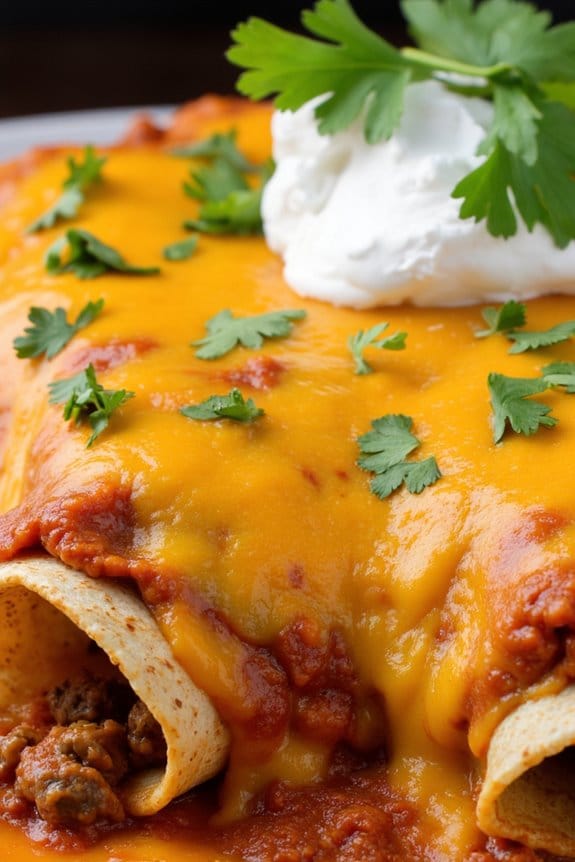 zesty beef enchiladas recipe