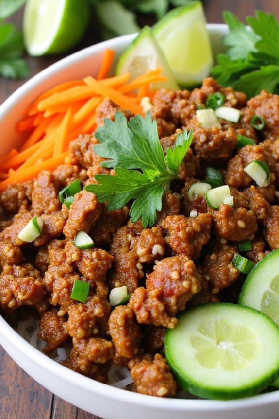 aromatic vietnamese pork bowl